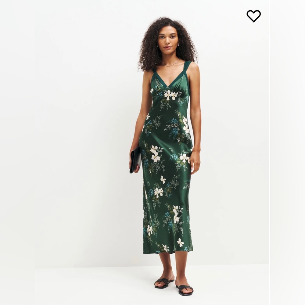 Reformation Neola silk Dress